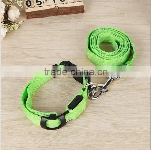 Nylon material reflective Dog Leashes
