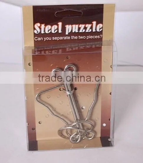 New fashion intelligence toy steel puzzle / magic toys puzzles / flexible puzzle toy