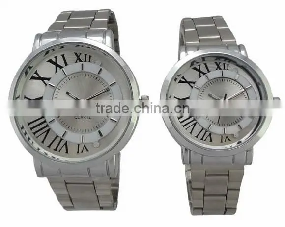 2015 Hot Sale Fashion Couples Watch For Cheaper Promotion