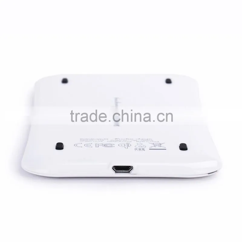 High performance qi wireless charger transmitter for iphone for samsung with no-slip silicone