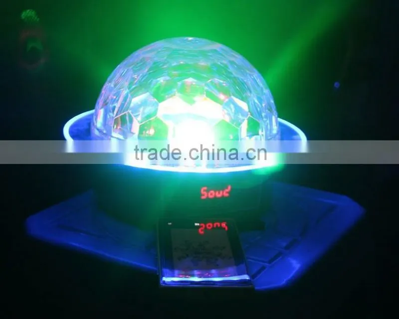 Disco stage led rgb crystal magic,effect Dot light ball