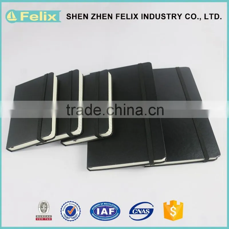 Cheap And High Quality Leather Ruled Line Branded Notebook