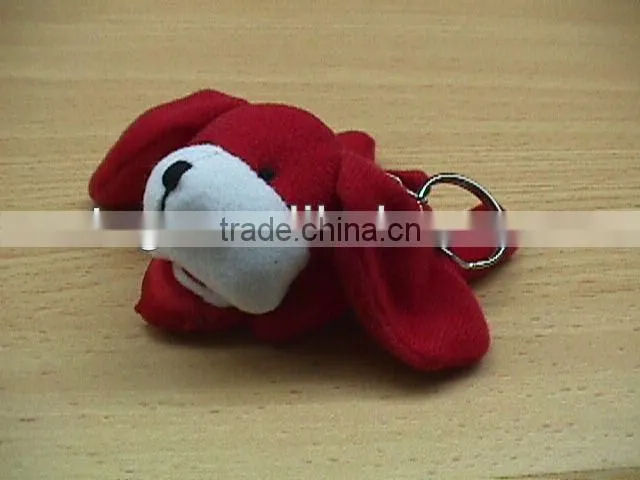 Plush Mouse Key Ring