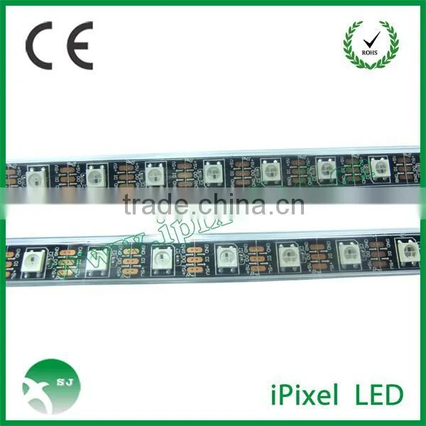 black PCB ws2811 addressable led strip individually controllable