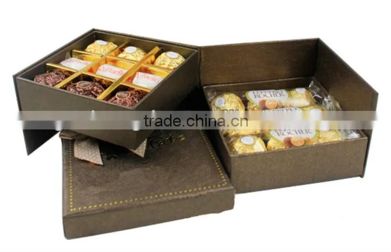 Hot!!! Customized Made-in-China Mens Wallet Belt Paper Packaging Gift Box(ZDC13-103)