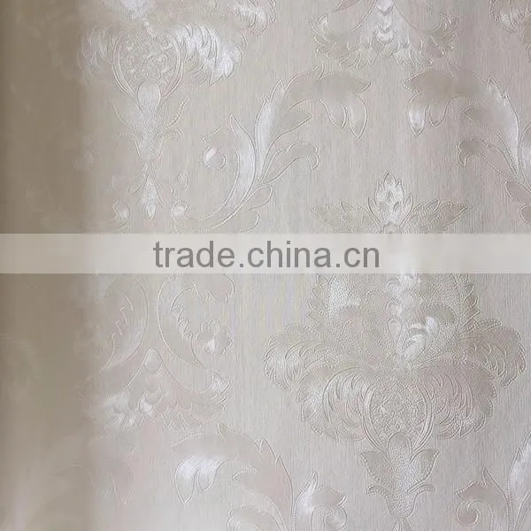 construction material luxury flower vinyl wallpaper