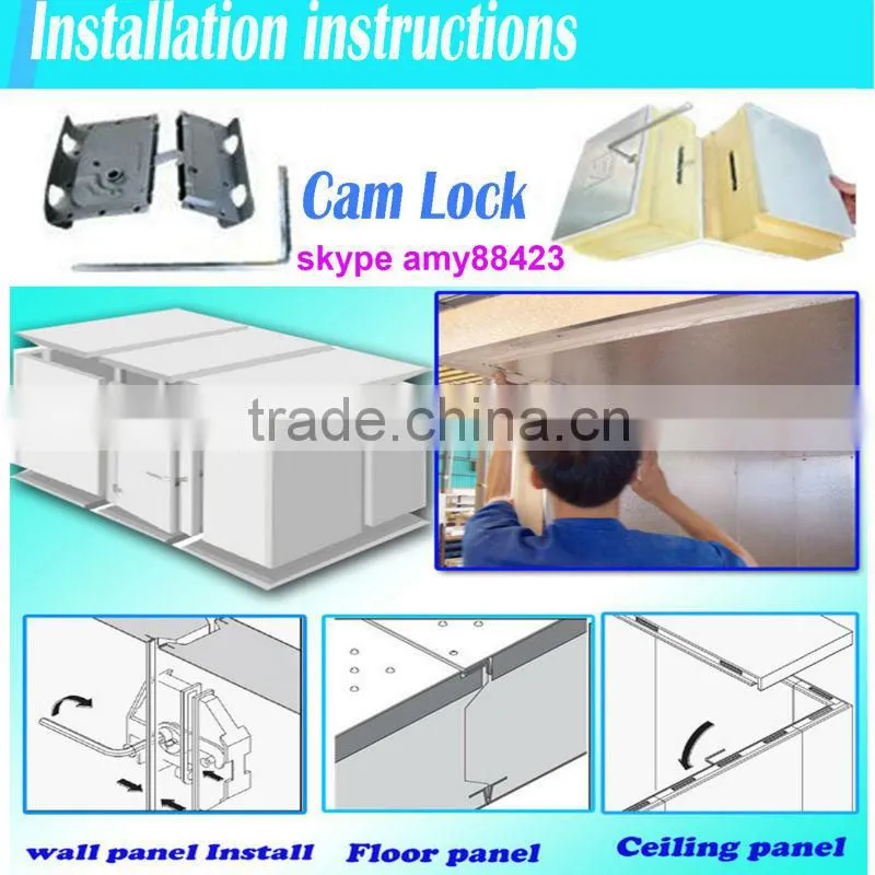 cold storage for meat and fish storage