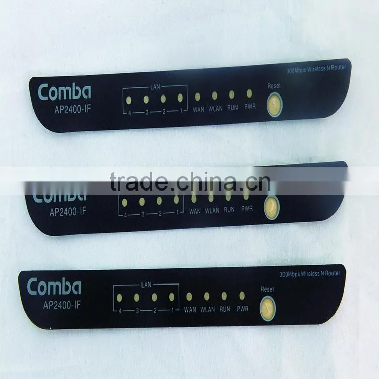 PVC nameplate