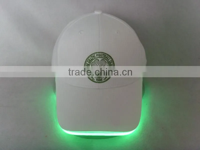 baseball cap with built-in led light