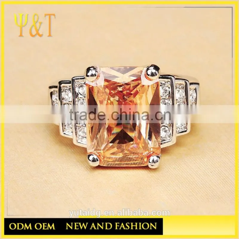 Jingli Jewelry Big Ruby Stone Engagement Ring (YJ-880)