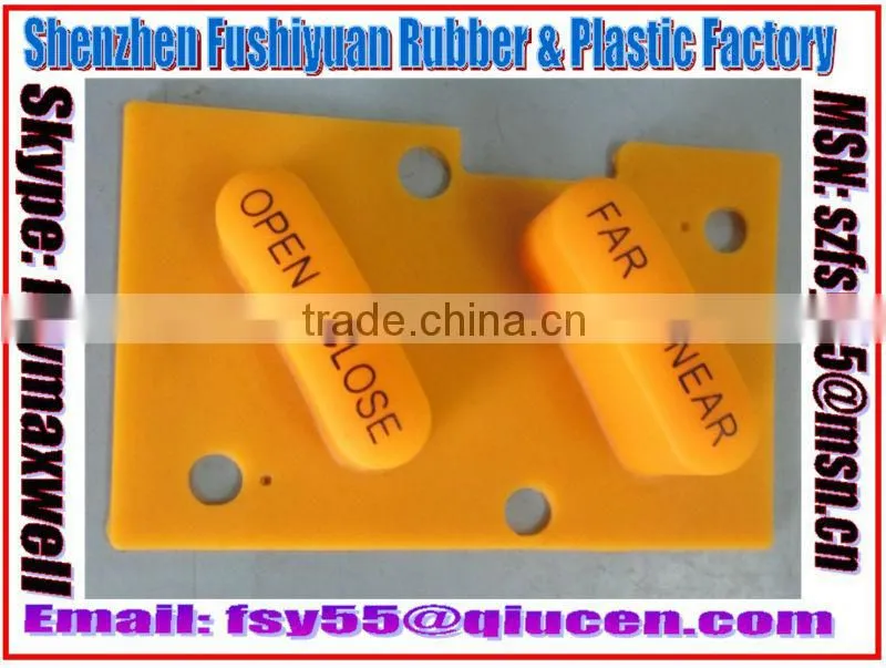 Soft Conductive Silicone Buttons / Silicone TV Buttons / Conductive Electronic Silicone Switch Button
