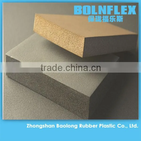 NBR/PVC Insulation Material /Flexible Thermal Insulation Board
