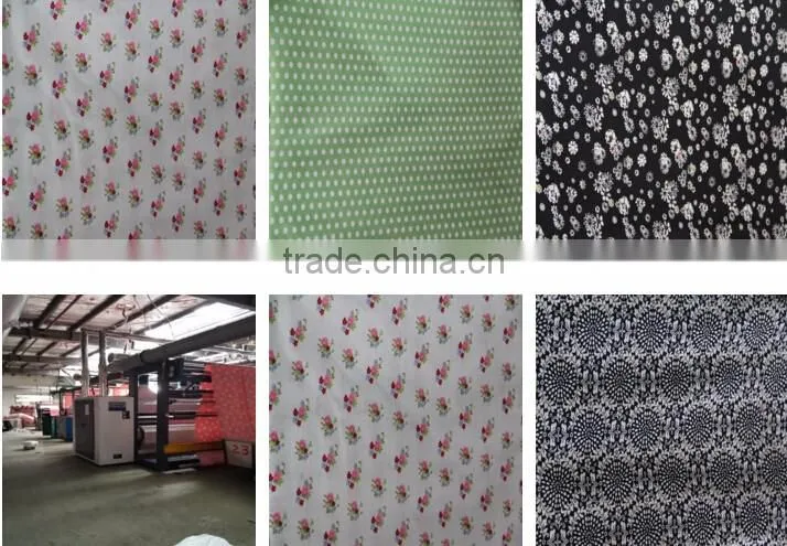 flower printed China made rayon fabric