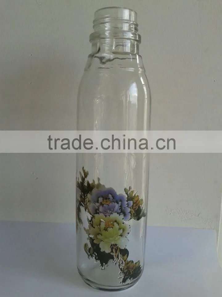 Clear Mineral Water Glass Bottle Designer in China