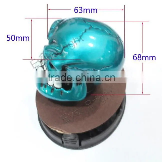 For car gear knob universal crystal Skull Bone Gear Shift Knob