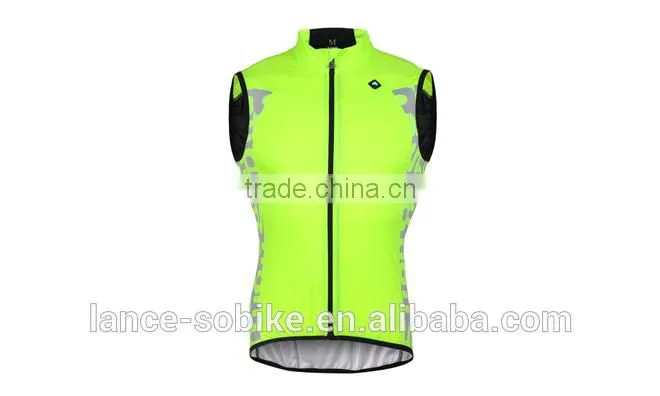 cycling wear convenient custom logo windproof cycling vest
