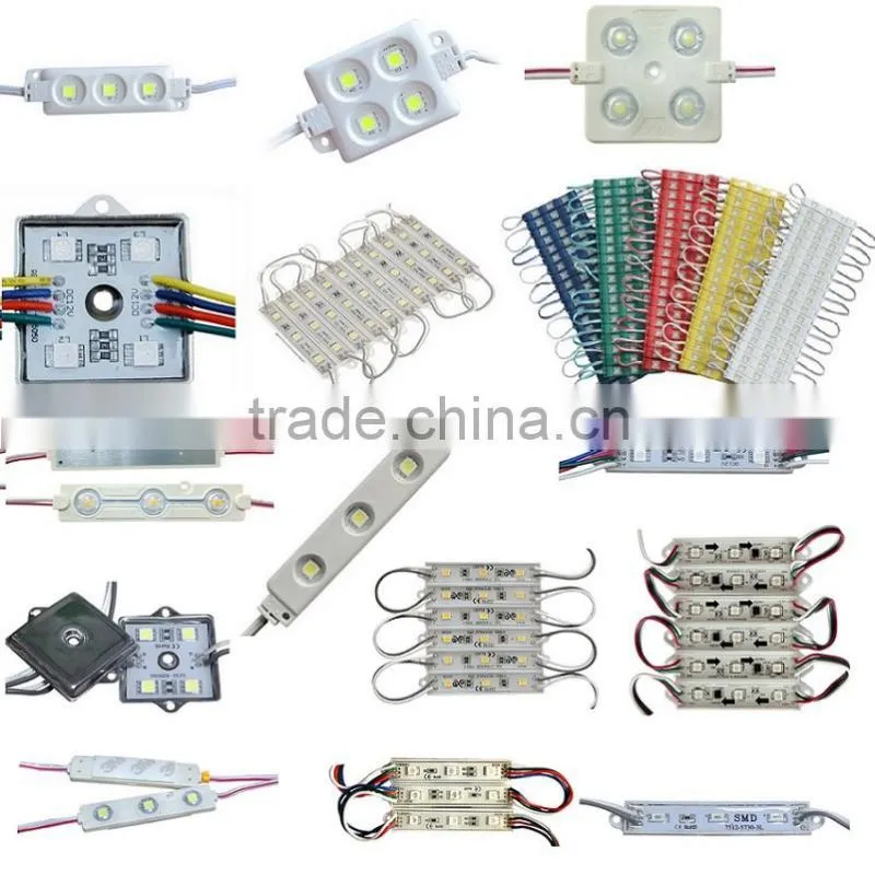 led lighting factory 12v smd5050 ip65 3 leds waterproof module