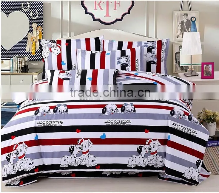 High sales fabric 100% polyester fabric soft printing home textile fabric from china