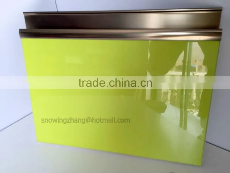 scratch resistant acrylic kitchen cabinet door