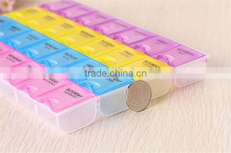 Alibaba China Manufacture Plastic Pocket Size Pill Box
