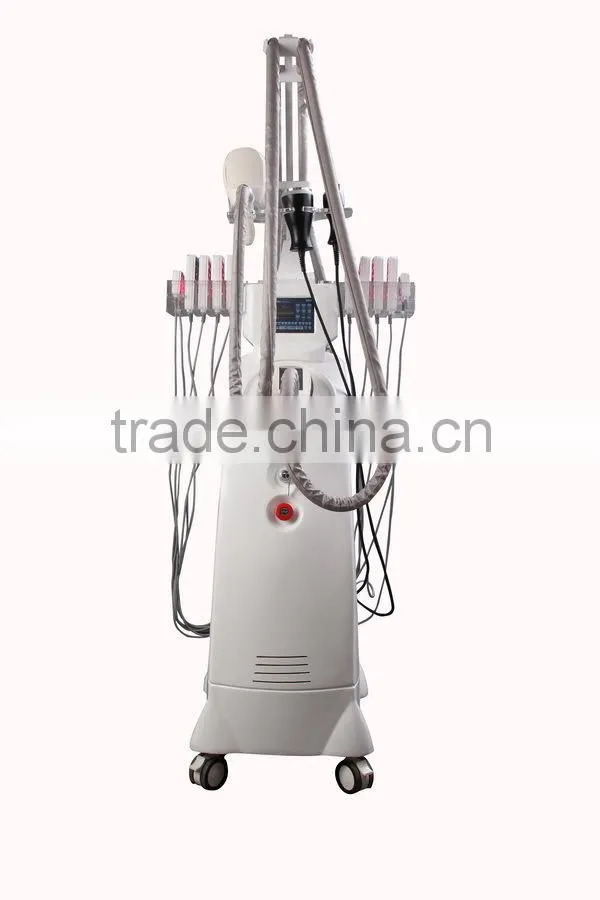 Lingmei Salon Use Auto Roller Lipo Laser Cryolipolysis Cavitation RF Vacuum Roller Slimming Machine