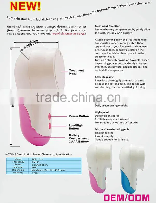 Supersonic facial clean massager face washing making beauty equipment