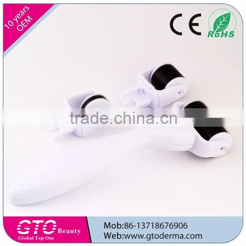 GTO Factory Direct Sale Skin Beauty 3 in 1 Derma Roller