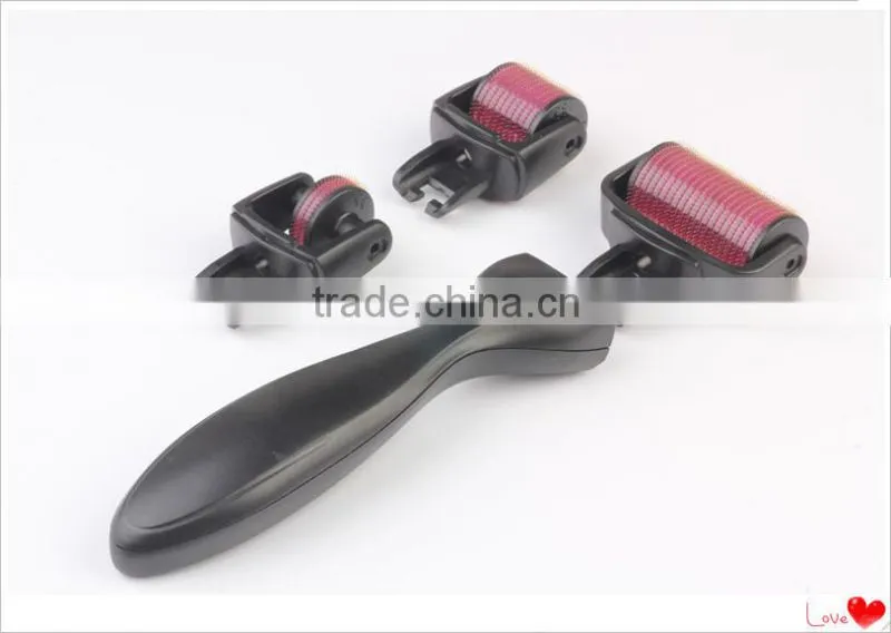 GTO brand 3 in 1 body face eye derma roller CE approved