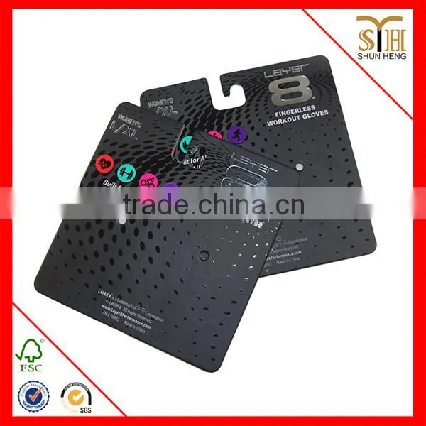 china hang tags for gloves