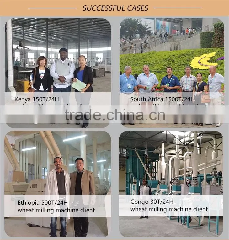 150t Durable Maize Flour Milling Machine
