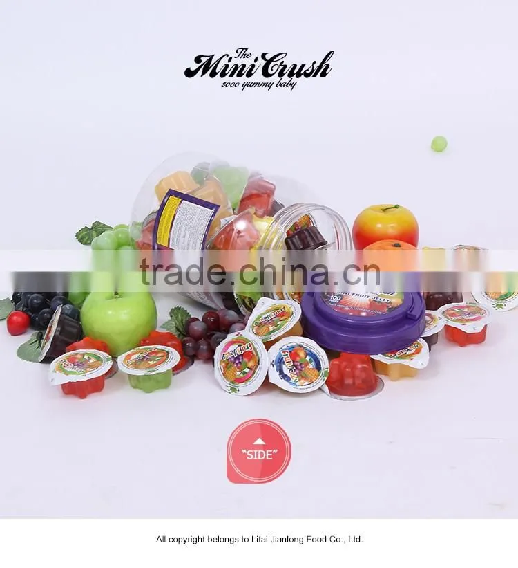 Mixed Fruit Jelly Confectionery jelly candy production line
