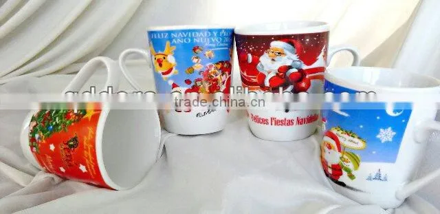 Hot water photo change mug