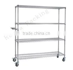 CW-18 chrome shelf rails