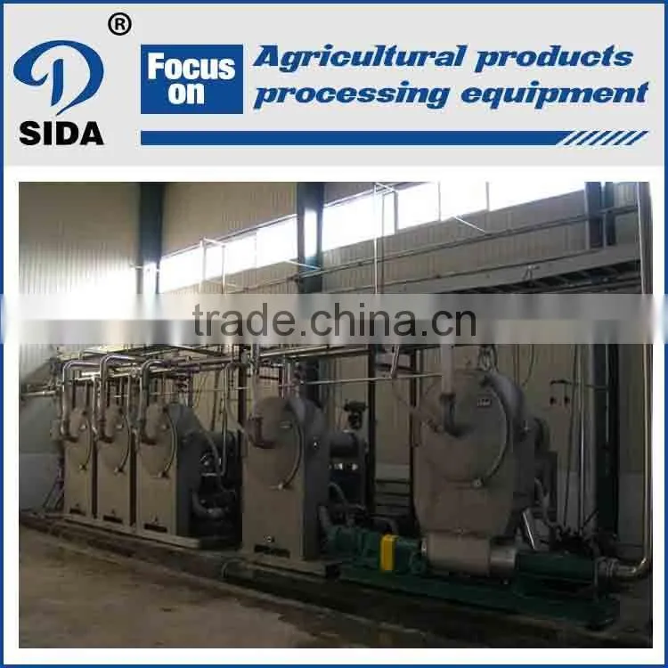 Top quality potato starch production line cone screen centrifuge