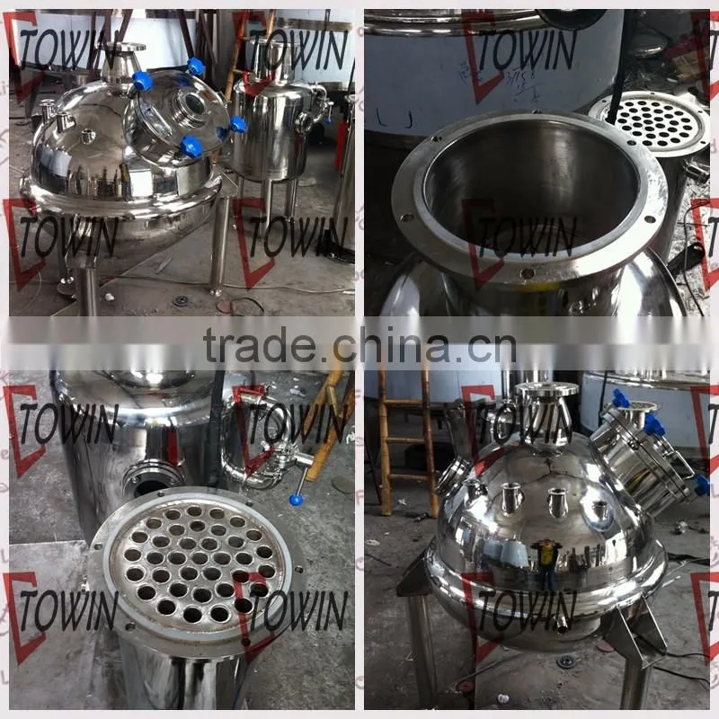Industrial Spherical Evaporator Vacuum Reactor Price/vacuum evaporation machine price/herbal honey juice processing equipment