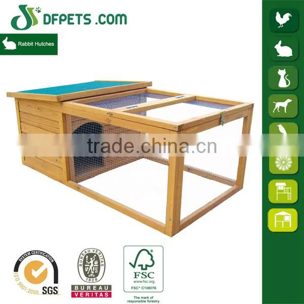 Hot Sale Small Wooden Rabbit Farming Cage