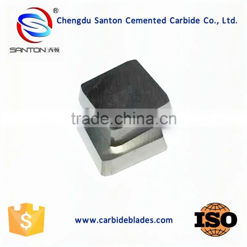 YG6, YG6X, YG8 tungsten carbide welding inserts for turning tool holders
