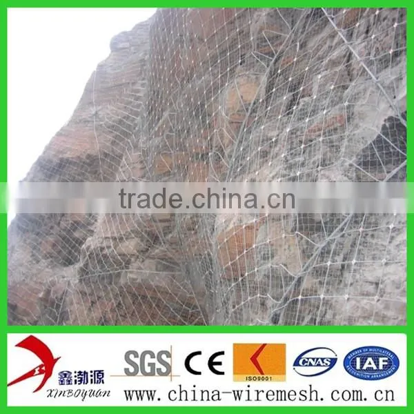 Rockfall Barriers Rockfall Attenuator System SNS protective mesh