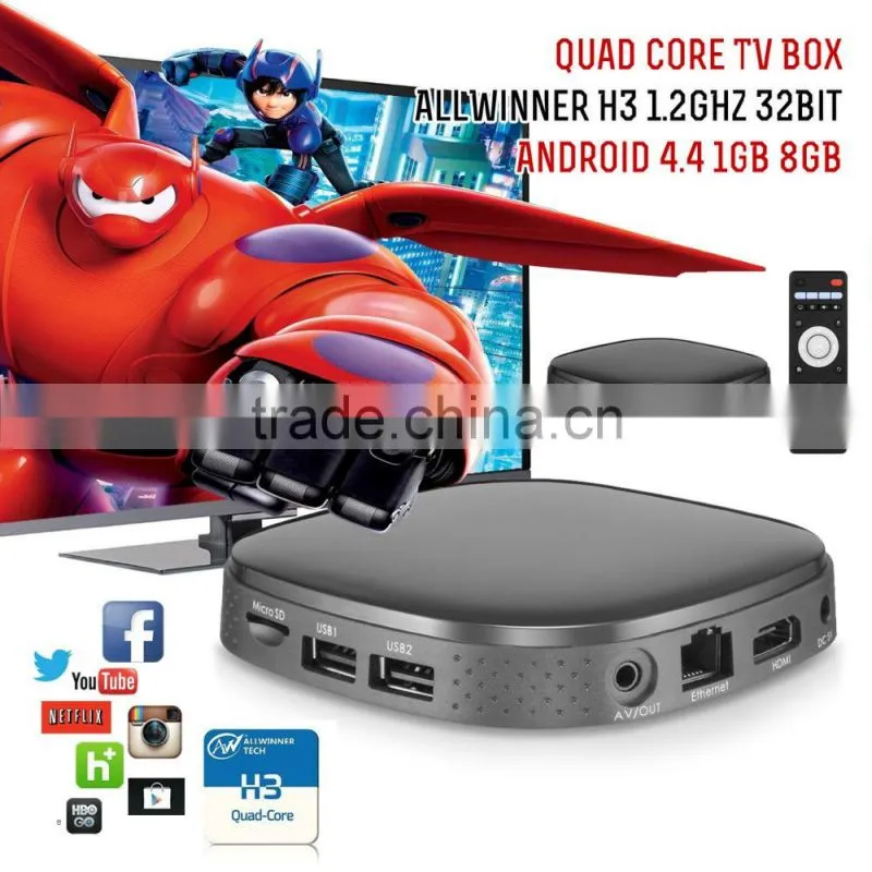 Modern new products dual core am logic 02 android tv box
