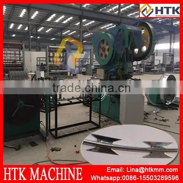 High Speed Automatic Razor Barbed Wire Making Machine