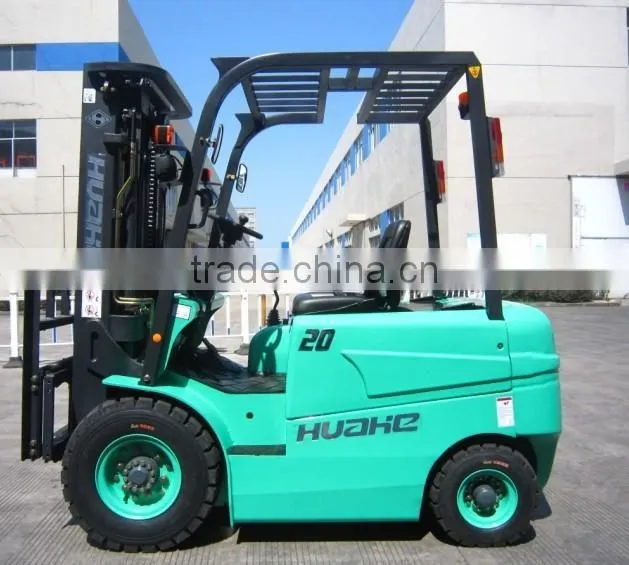 Semi AC Motor 2 Ton HUAHE Electric Forklift Truck CPD20 HEF20