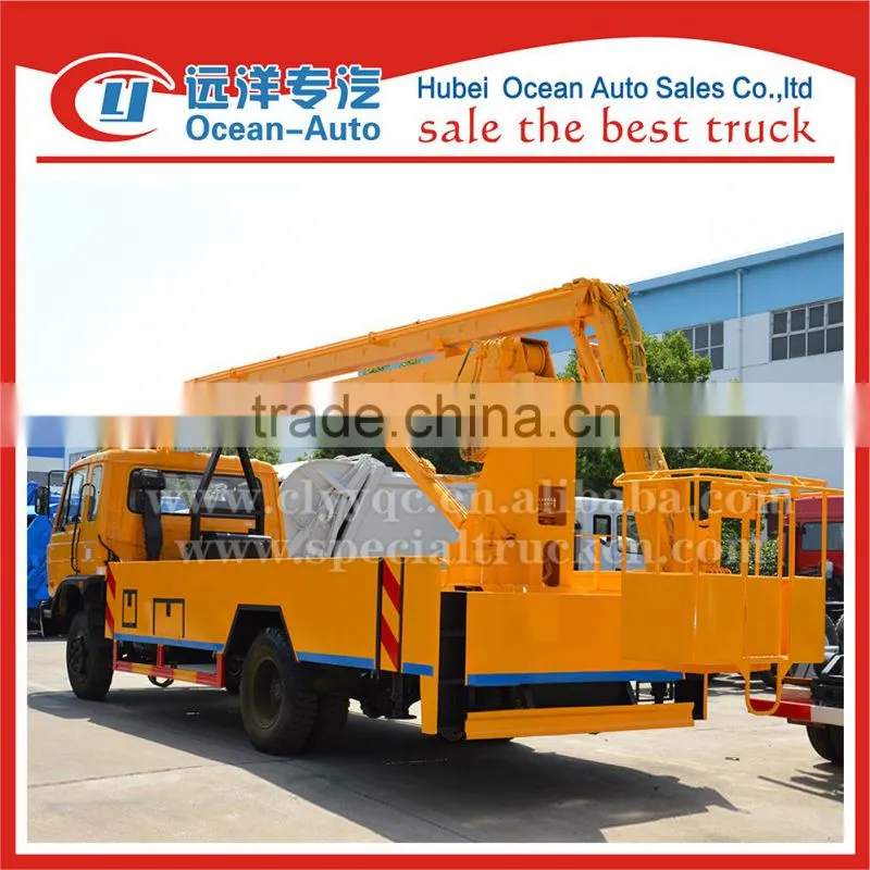 Dongfeng straight boom 20m high-altitude truck