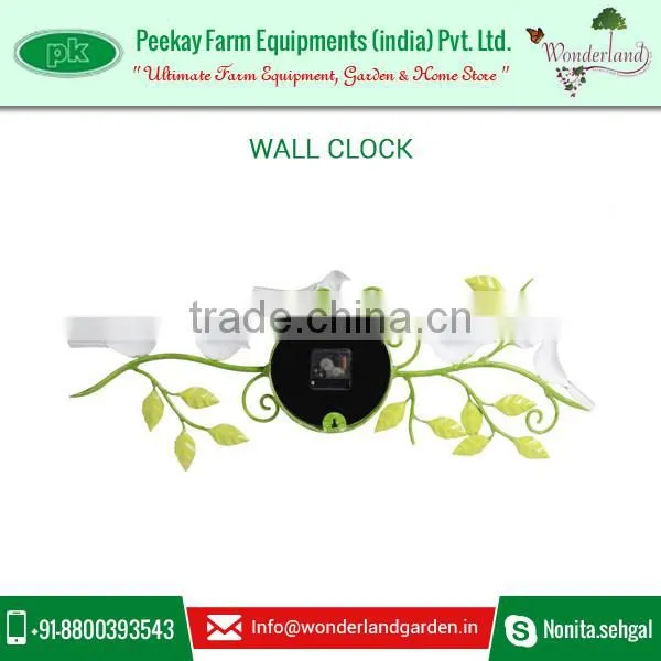 Top Brand Selling Unique Wall Clock with Birds Crafted on it at Cheap Price