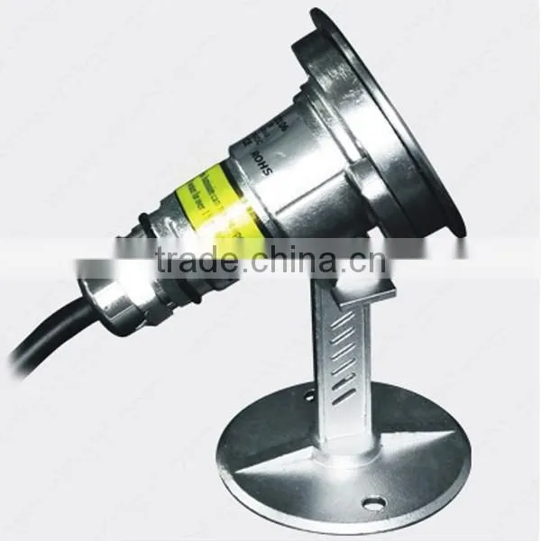 Stainless Steel RGB 1W or 3W Underwater Fountain Light LED Aquarium Lighting