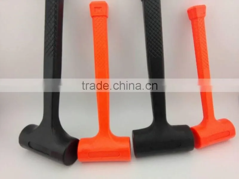 1000g red dead blow hammer NBR hammer german type hammers with free sample hand tools