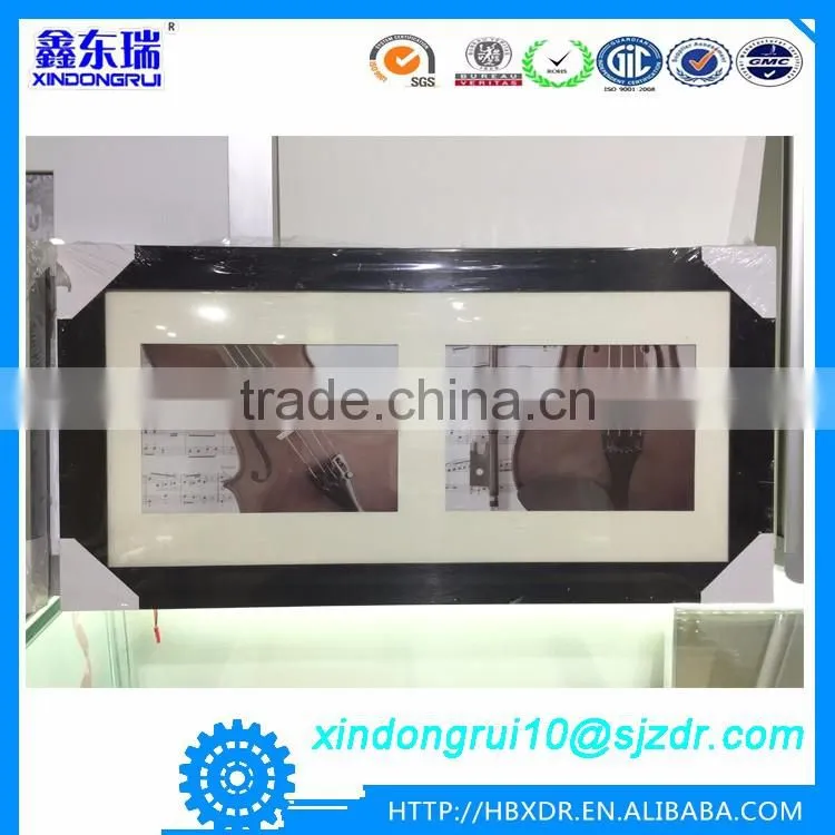 customized aluminium profile for glass for picture photo frames, channel frames