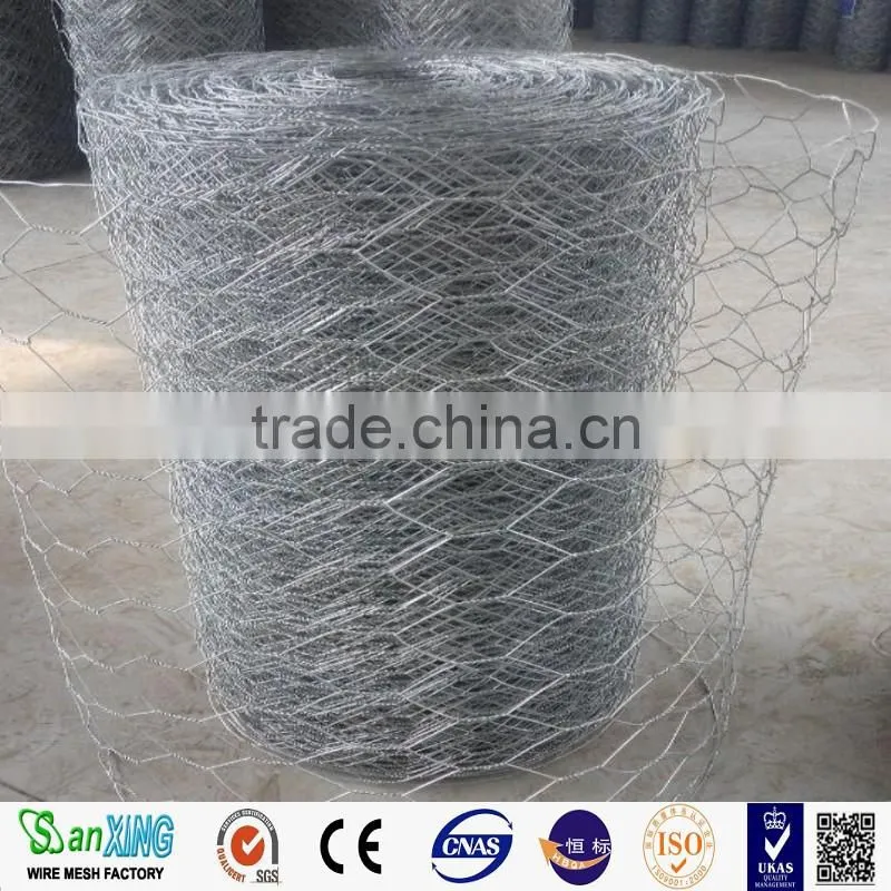 Hexagonal Hole Shape and Galvanized Iron Wire Material hexagonal wire mesh