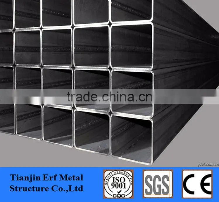 Carbon square steel pipe ERW hollow section square tube