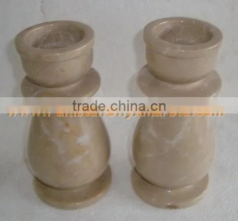 UNIQUE MARBLE CANDLE HOLDERS STANDS