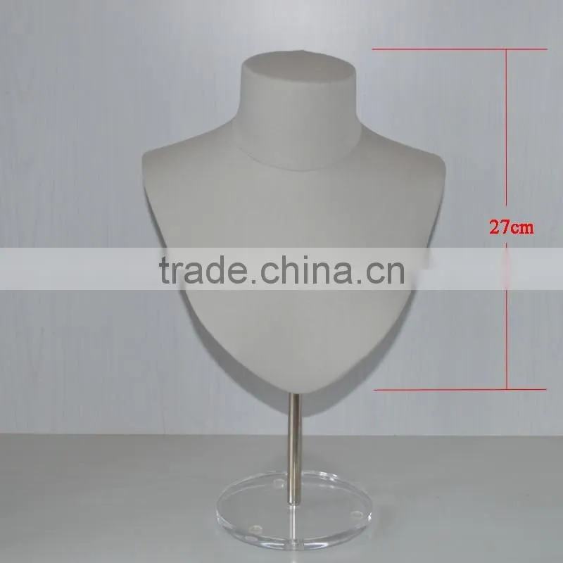 High quality necklace jewelry display mannequins